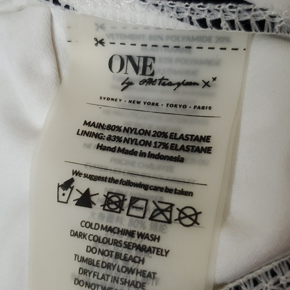 One Teaspoon Tank Style Striped Bikini Top - Picture 7 of 8